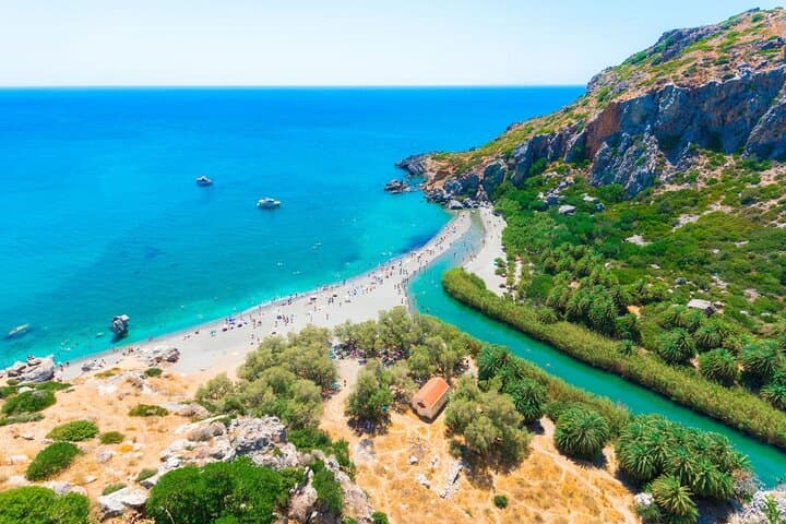 Preveli Beach & Rethymno Old Town Tour — Day Trip from Rethymno to the Palm Grove