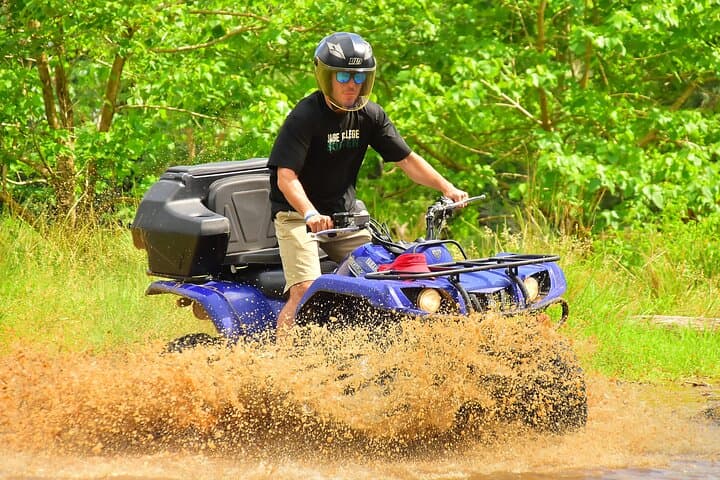 Coastal Ridges to Hidden Falls: 4-Hour ATV Adventure from Jacó
