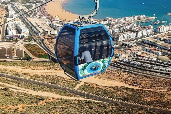Agadir Danialand Cable Car & Kasbah Shuttle — Panoramic Ride to Agadir Oufella