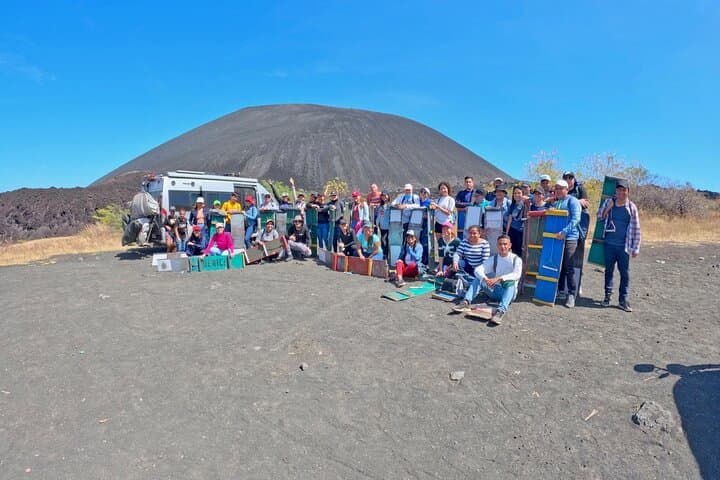 Volcanic Sandboarding on Cerro Negro: Sand Dunes, Crater Views & León Day Trip