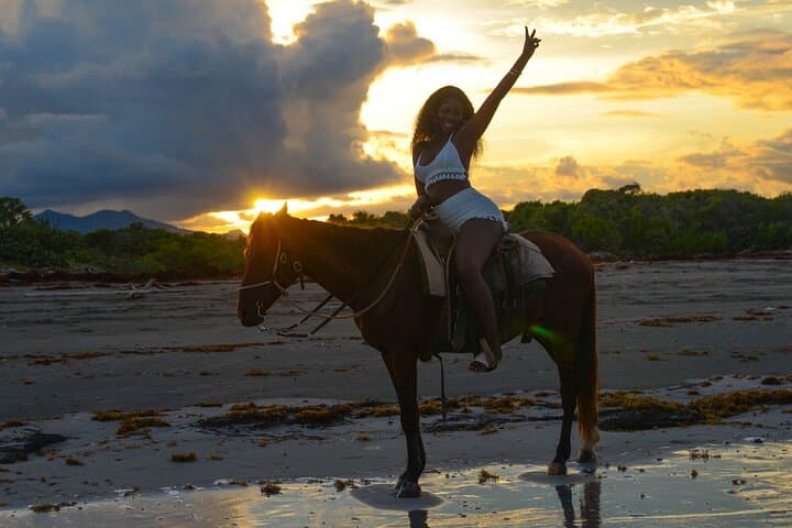 Sunset Horseback Ride on Punta Cana Beach — Private & Shared Options