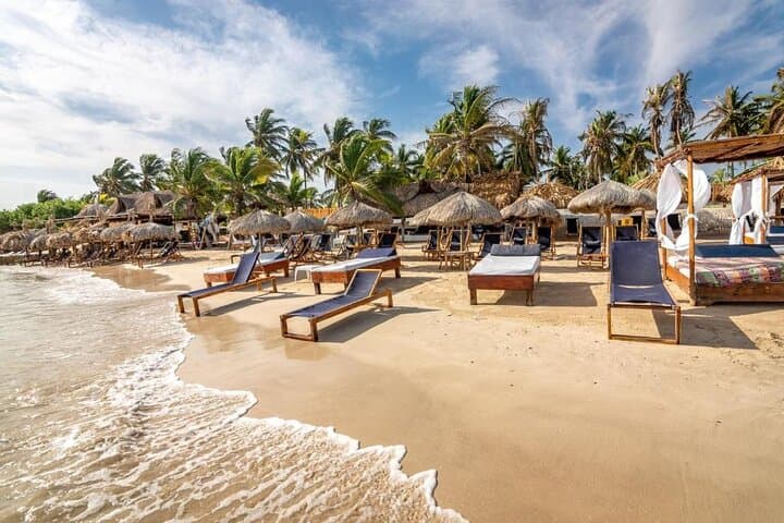 Private Palmarito Beach Day Trip from Cartagena with Lunch & Resort Access photo 2