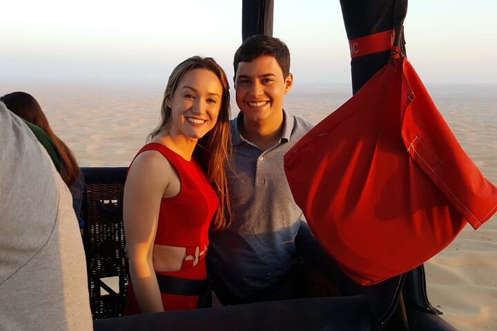 Dubai Hot Air Balloon Sunrise Over Margham Desert — Experience in Style photo 3