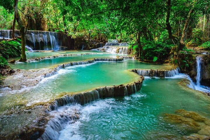 Full-Day Private Tour to Kuang Si Falls from Luang Prabang