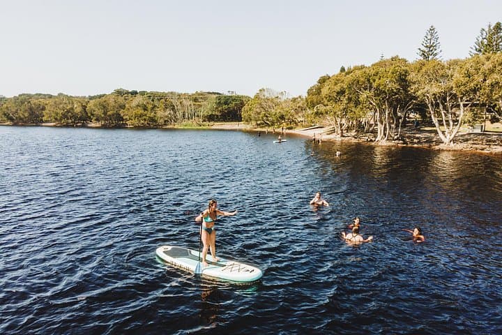 Behind the Bay: Byron Bay Waterfalls, Lake Ainsworth & Paddleboard Adventure photo 5