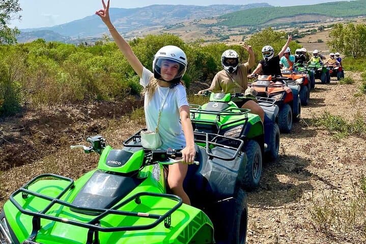 Quad Biking Rif Mountains: 25km ATV Tour from Tangier with Local Tea Break