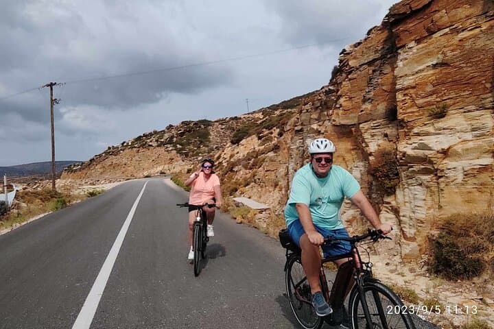 E‑Bike Ios Heritage & Flavor Tour: Skarkos, Homer’s Tomb & Diaseli Cheesery photo 5