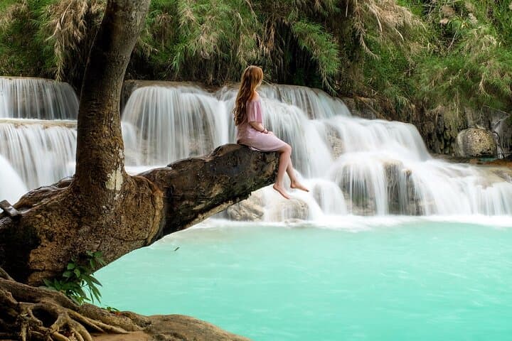 Private Rice Farming & Kuang Si Waterfall Tour from Luang Prabang photo 3