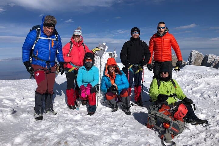Winter Hike to Skolio Peak on Mt. Olympus — Guided 2,909m Ascent photo 4