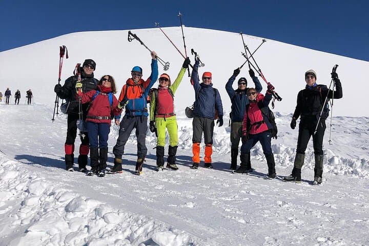 Winter Hike to Skolio Peak on Mt. Olympus — Guided 2,909m Ascent photo 6