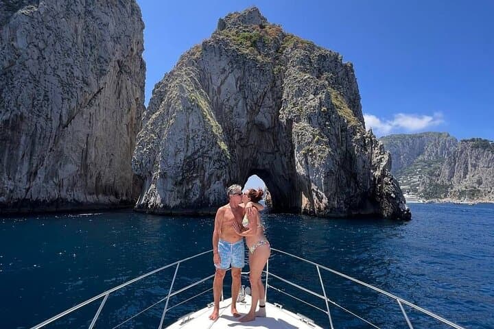 Private Capri Yacht Day Trip from Sorrento — Blue Grotto, Snorkel & Lunch photo 3