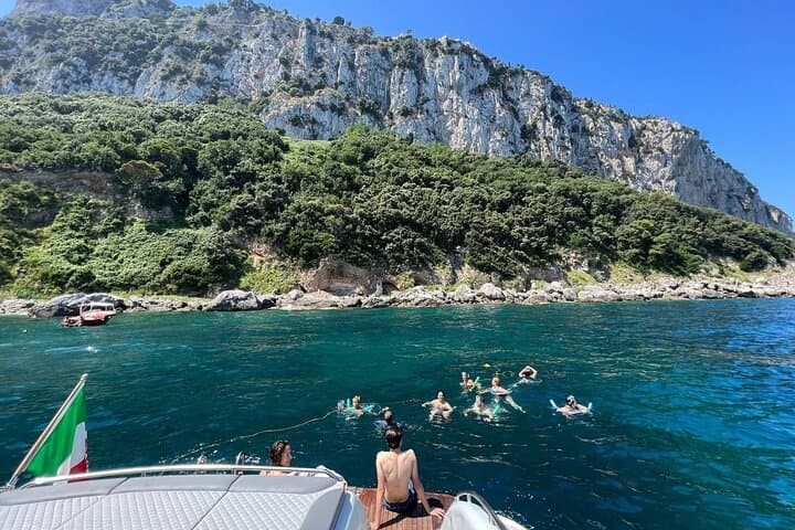 Private Capri Yacht Day Trip from Sorrento — Blue Grotto, Snorkel & Lunch photo 4