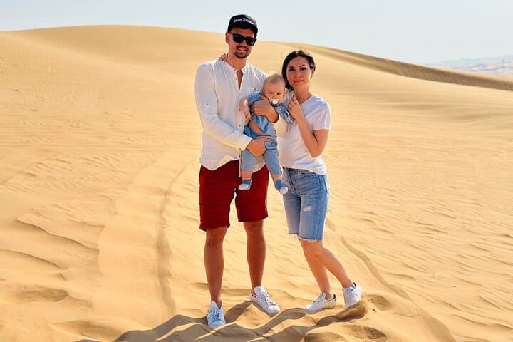 Abu Dhabi Evening Desert Safari: Dune Bashing, Camel Rides & BBQ Buffet