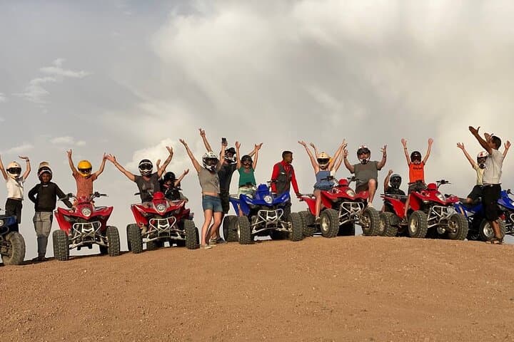 Agafay Desert Quad Biking and Berber Dinner Show from Marrakech