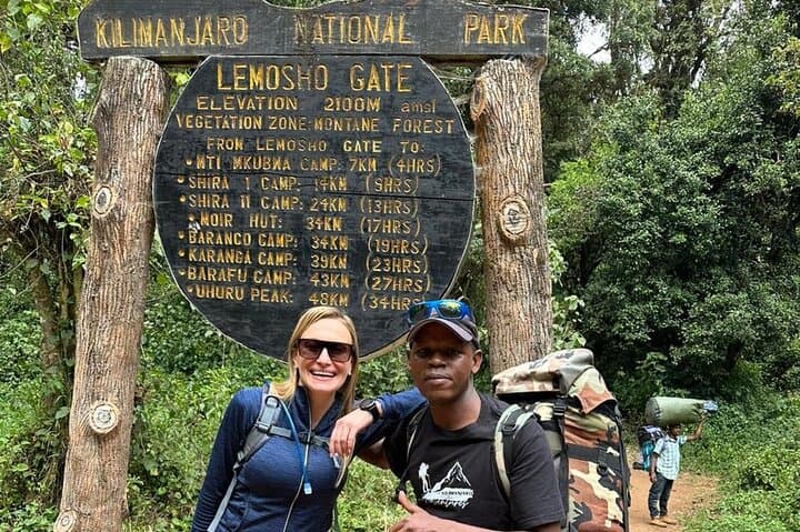 8-Day Mount Kilimanjaro Trek via the Lemosho Route — Summit Kibo