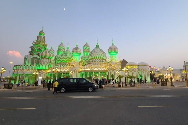 Dubai Global Village Two-Way Private Van Transfer — Seamless Round-Trip Transport