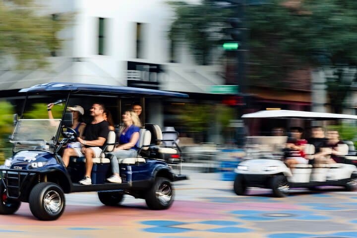 St. Pete Golf Cart Sightseeing Tour: Downtown & Waterfront Highlights