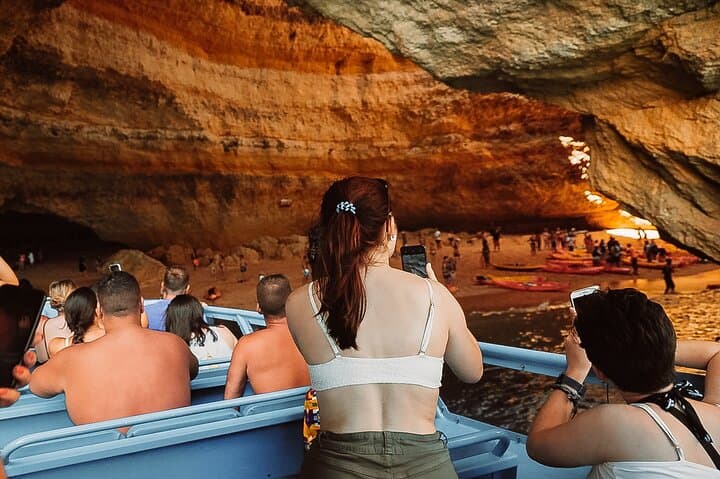 Albufeira to Benagil: 2.5-Hour Powerboat Caves and Wild Dolphin Cruise photo 6