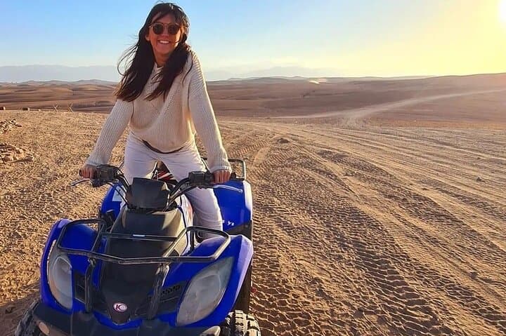 Quad Biking Through Agafay Stone Desert — Half-Day ATV Adventure from Marrakech photo 2