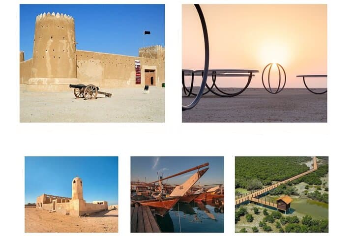 North Qatar Day Tour: Al Zubarah Fort, Al Jumail & Olafur Eliasson Installation photo 2