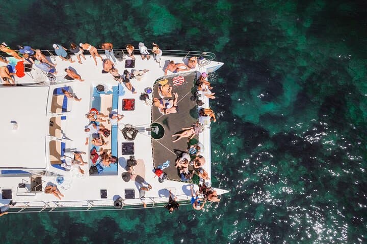 Benagil Catamaran Cruise: Caves, Coastline & Swim from Albufeira photo 4