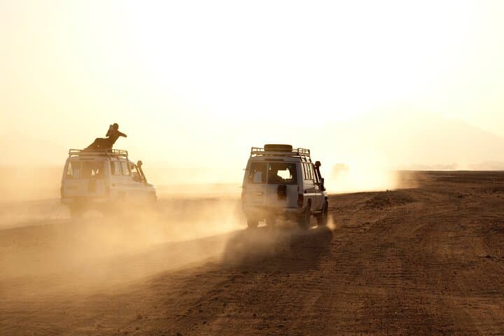 Private Bedouin BBQ 4x4 Tour from Hurghada — Desert Sunset Dinner