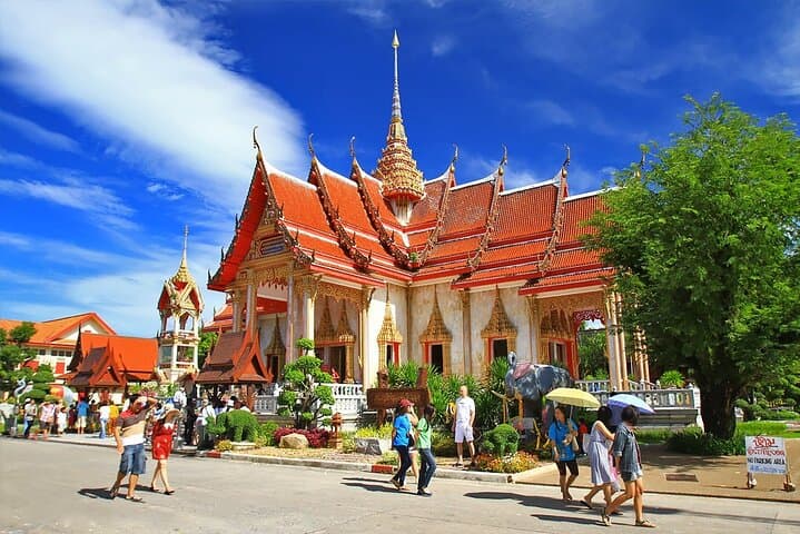 Wat Chalong & Phuket Old Town Half-Day Cultural Tour