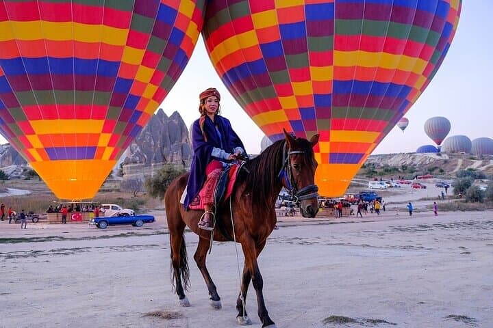 Cappadocia Sunrise Horse Riding Over Red and Rose Valleys