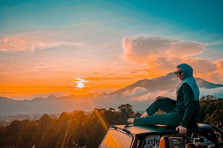 Mount Batur Sunrise Jeep Tour and Ayung River White Water Rafting photo 2