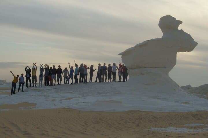 White Desert 2-Day Guided Tour from Cairo: Camping, Sand Dunes & Crystal Formations photo 3