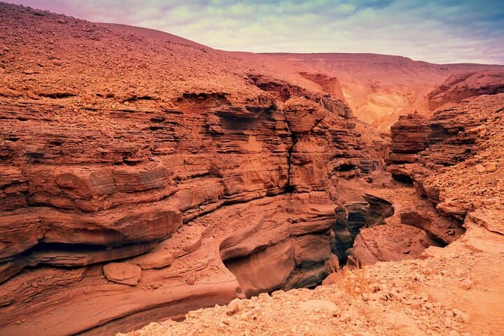 Half-Day Jeep and Hike: Eilat Red Canyon & Mount Yoash Panorama photo 6