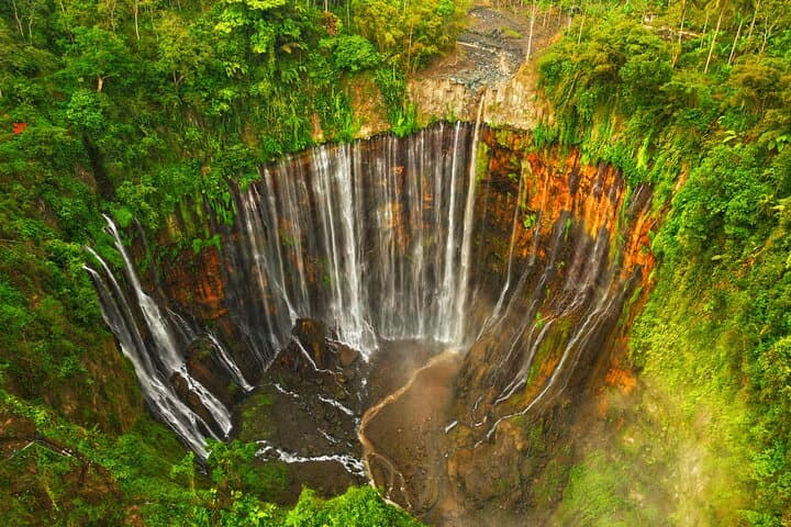 Tumpak Sewu Waterfall Day Trip from Malang — Private 1-Day Tour