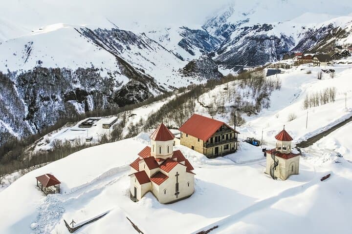 Kazbegi & Gudauri Day Trip from Tbilisi — Gergeti Church, Ananuri and High Caucasus Views photo 5