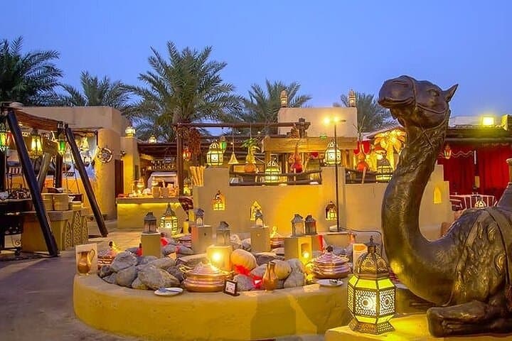 Sunset Desert Dinner & Safari at Bab Al Shams: BBQ, Falconry and Live Shows