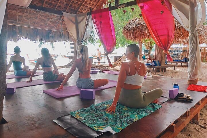 Sunset Seaview Vinyasa at Keirita's Yoga Shala — 17:00 Beachfront Yoga on Koh Lipe photo 4