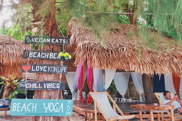 Sunset Seaview Vinyasa at Keirita's Yoga Shala — 17:00 Beachfront Yoga on Koh Lipe photo 5