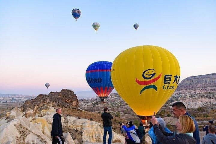 Cappadocia Sunrise Balloon Watching: Scenic High Hills Tour with Hotel Transfer photo 3