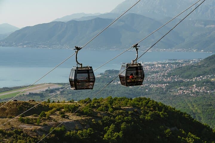 Kotor to Lovćen Cable Car and Private Old Town Tour — Bay of Kotor Views