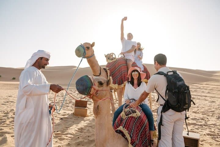 Sunset Desert Safari & 30-Minute ATV Adventure in Abu Dhabi photo 3