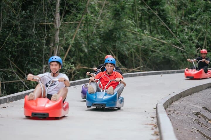 Vientiane Sky Luge & Roller Zipline — Gravity, Speed and Water Park Thrills photo 3