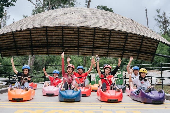 Vientiane Sky Luge & Roller Zipline — Gravity, Speed and Water Park Thrills photo 4
