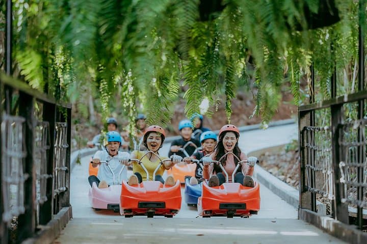 Vientiane Sky Luge & Roller Zipline — Gravity, Speed and Water Park Thrills photo 2