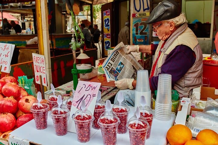 Private Food Tour of Tel Aviv's Carmel Market and Kerem HaTeimanim