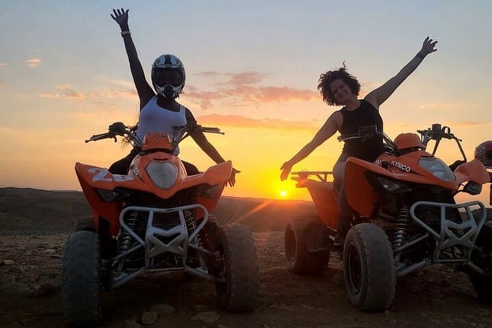 Agafay Desert Quad Bike & Camel Ride with Berber Dinner from Marrakech