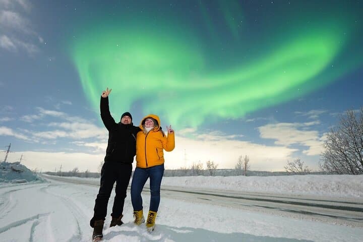 Levi Aurora Borealis Tour: Stargazing on a Frozen Lake photo 6
