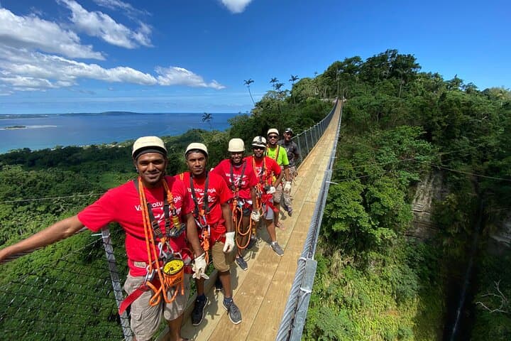 Port Vila Jungle Zipline, Skybridge & Canyon Swing — 4-Hour Adrenaline Combo photo 6