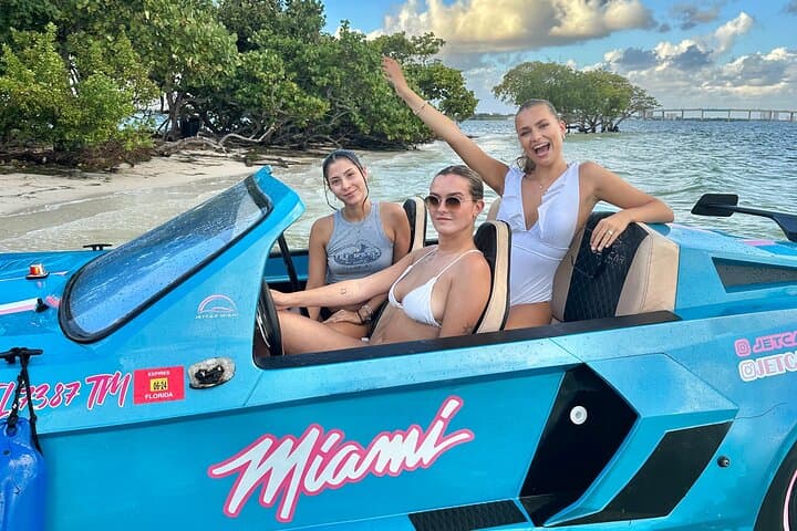 Drive a 4-Seater Jetcar in Miami — Jet Ski & Jet Boat Rental