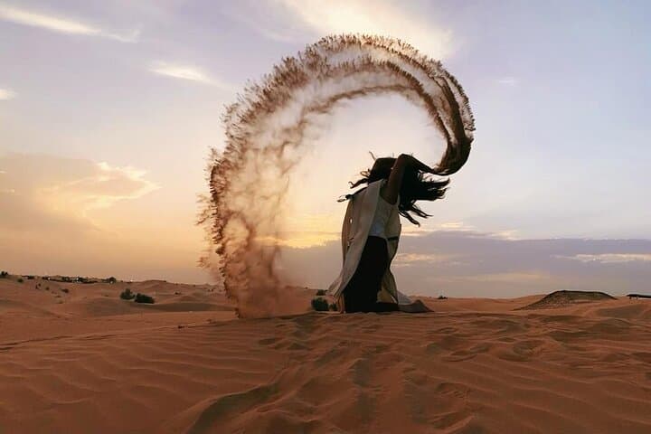 Private Premium Dubai Desert Safari: Dune Bashing, Sandboarding & BBQ Under the Stars photo 6