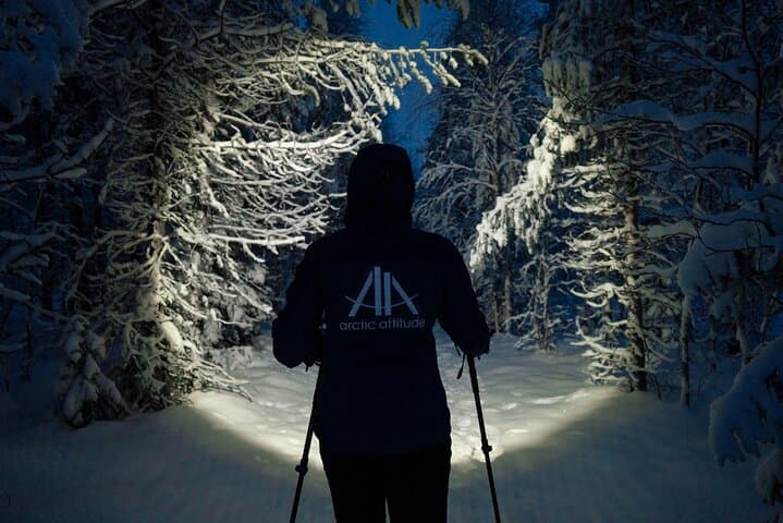 Private Snowshoeing in Rovaniemi's Snow Forests — Guided Hike with Kota Fire photo 4
