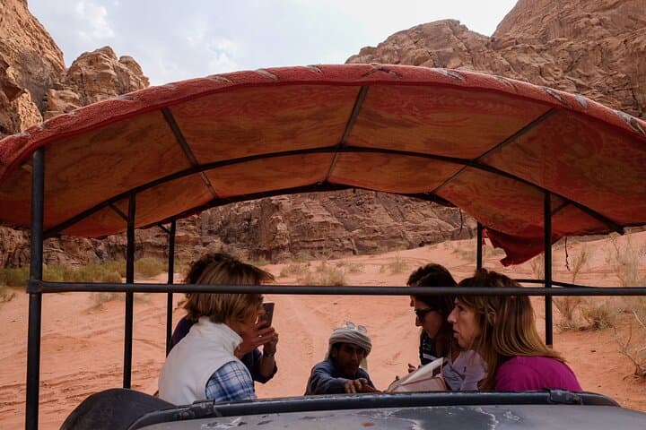 3-Hour Wadi Rum Jeep Tour with Bedouin Guide — Red Dunes & Rock Bridges photo 6